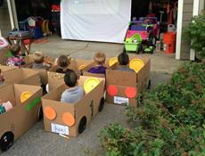 When was the last time you were at a drive in movie? We like kids and making them race fans while having lots of fun.