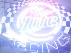Miller Lite Racing Neon Sign
