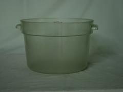 Clear Round Graduated Food Container 12qt