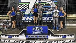 Starks Sweeps Night at Skagit Speedway for 10