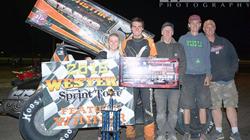 Starks Captures Western Sprint Tour Season Fi