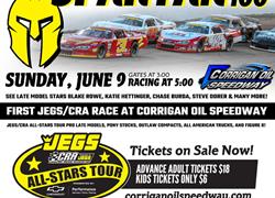 CRA JEGS Tour at Corrigan Oil Speedway June 9th 2024!