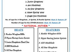 Junior Slingshots Rising Star Series Race #1 - ALL Divisions Racing