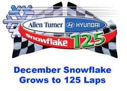 Pro Late Models to go 125 laps in Snowflake