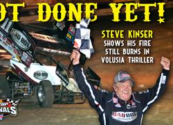 Hail to the King: Kinser Holds Off