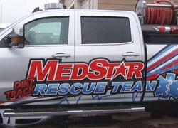 Med-Star Dirt Track Race Rescue to