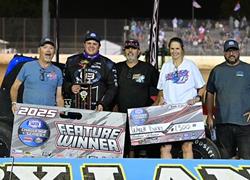 Wyatt Burks Banks Victory with POWRi WAR/MWRA at Lake Ozark Speedway