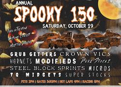 The Annual Spooky 150 Season Finale