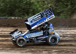 Dover Drives to Best 410 Sprint Car Result at Knoxville Raceway Since 2014 Before Capturing Another Top Five at Huset’s Speedway