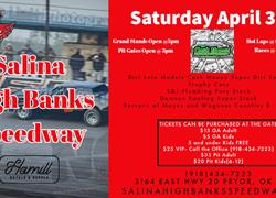Don't Miss this Saturday, April 30th Cash Money Late Models