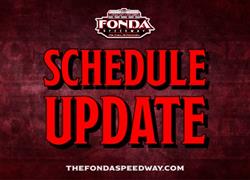 Fonda Speedway 2024 Early Season Schedule Changes: No Racing Saturday, April 20