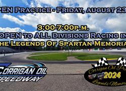 Optional Open Practice for The Legends of Spartan Memorial 08/23/2024