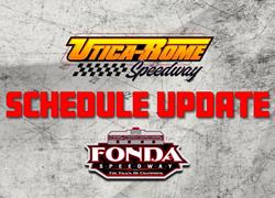 Utica-Rome Speedway to Operate Both May 17 & 18; Fonda Speedway Reopens May 25