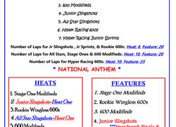 08-09-25 - Jr Slingshots Rising Star 2 of 3 + All Stars & Jr PA Speedweek Finale