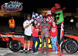Cody Cambensy Continues to Dominate the Thunder Truck Series at Tucson Speedway