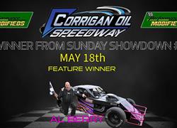 Al Berry Parks It For Sunday Showdown #1 at Corrigan Oil Speedway!