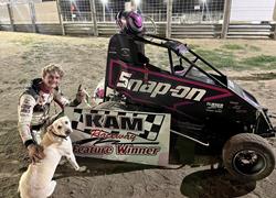 Linner, Semerad, Bearce, and Kalkwarf Land NOW600 Weekly Racing Victory at KAM Raceway!