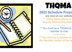 2022 THQMA Schedule proposals