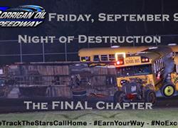 Night of DESTRUCTION! Final Chapter! Tickets going FAST!!!
