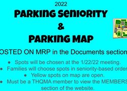 2022 Parking Seniority & Map