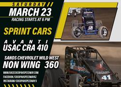 Non Wing Sprint Car Mania returns to The Diamond in the Desert
