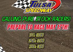 Calling Pure Stock Racers for May