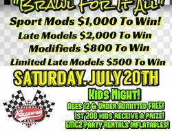 "Brawl For It All" Sport Mods, Kid's Night, Mary's