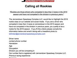 Calling All Rookies