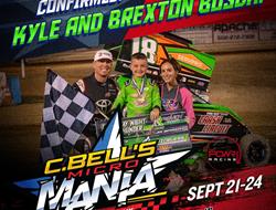 Kyle & Brexton Busch Confirmed For C. Bell’s Micro