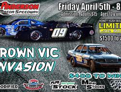 NEXT EVENT: Crown Vic Invasion Friday April 5th at