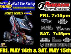 NEXT EVENT:  Must See Racing Sprint Cars May 14th