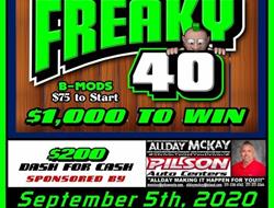 2nd Annual Fencing Freaks Freaky 40 B-Mod Special