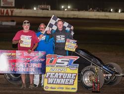 Sherrell wins USL thriller at Caney Valley Speedwa