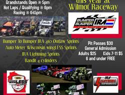 Bumper to Bumper IRA Outlaw Sprints will be at Wil