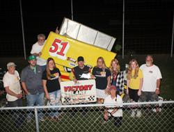 Mitchell Moore Triumphant in POWRi 305 vs. RaceSav