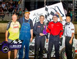 Bobby Layne Victorious at Central Missouri Speedwa