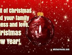 Merry Christmas and Happy New Year