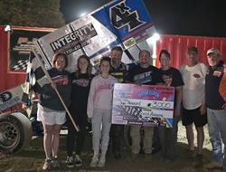 Ronny Howard and Jan Howard with POWRi SSCA Wins i