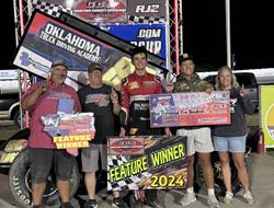 Ryder Laplante Victorious with POWRi Texas Sprint