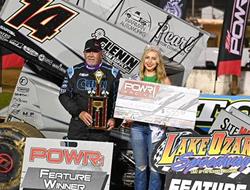 Randy Martin Maintains Win in POWRi 305 Sprint Ser