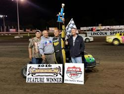 Andy Baugh tops the field at Lincoln Speedway