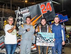 Johnny Boos Remains Victorious in 2021 POWRi Rocky