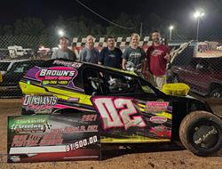 Logan Brown wins at Clarksville Speedway