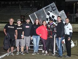 Chris Crowder Claims POWRi Lightning Sprint Nation