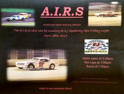 A.I.R.S. car coming to C.J. speedway