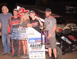 Aaron Andruskevitch Achieves POWRi 600cc Outlaw Mi