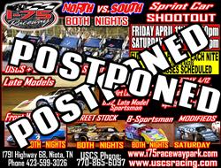 USCS North South Shootout at I-75 Raceway POSTPONE
