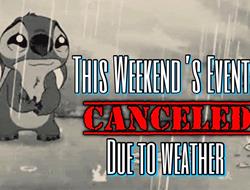 Saturday, September 15th Race Canceled