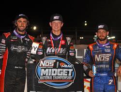 Pursley Pounces for First USAC National Midget Win