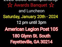 USCS Championship Awards Banquet and Luncheon set